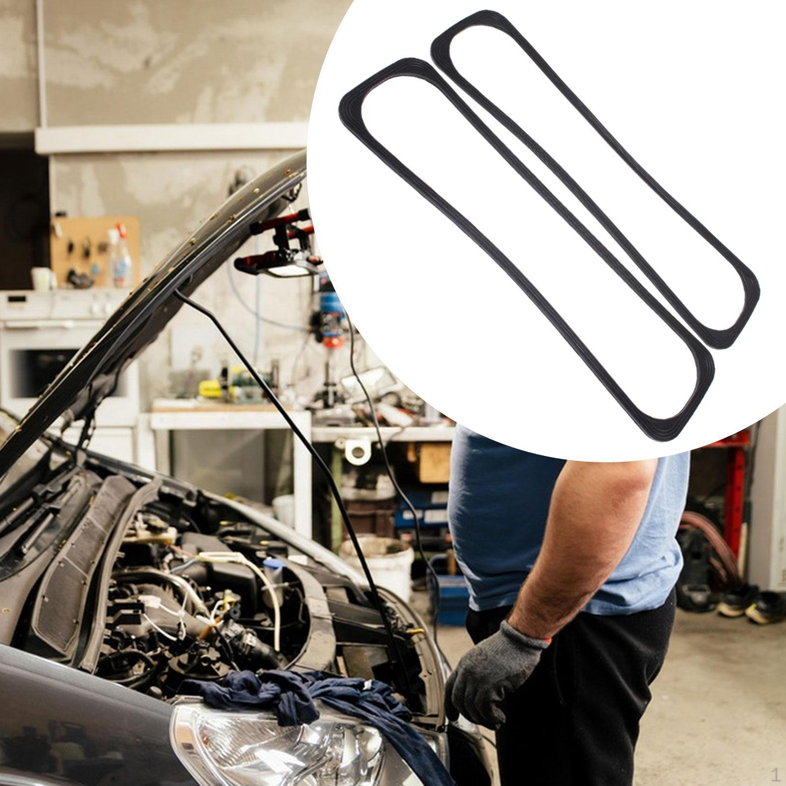 

Комплект прокладок клапанной крышки 2 шт. Резиновые аксессуары Замена для Chevy V8 16V