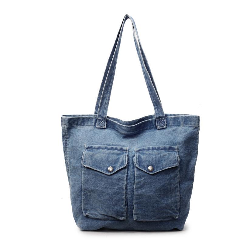 Foreign Style Simple Fashion Trend Casual Personality Large Capacity Tote Bag Summer New 2025 Women Shoulder Bag