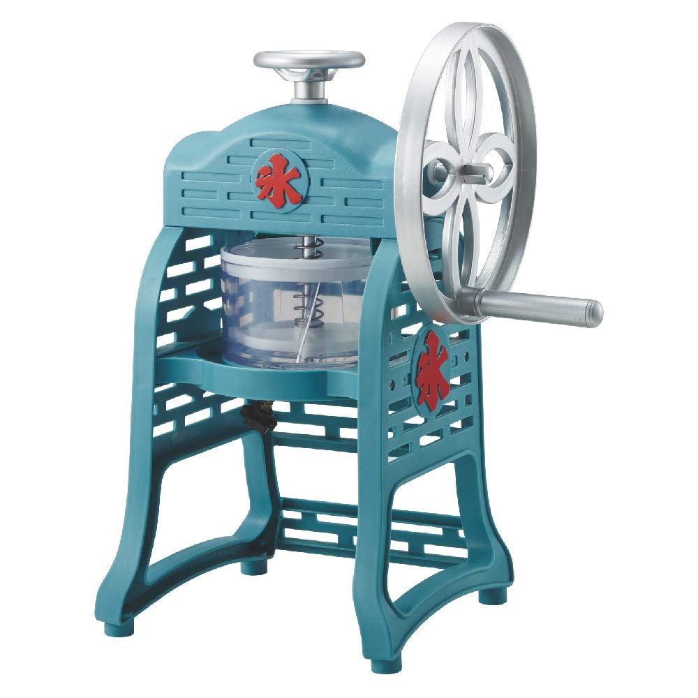 Doshisha Manual Shaved Ice for Home Manual Fluffy Snow Shaved Ice Maker, Blue, Use, Maker, IS-FY-19