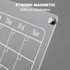 Clear Acrylic Magnetic Monthly and Weekly Planning Board for Fridge Calendar 40*30cm