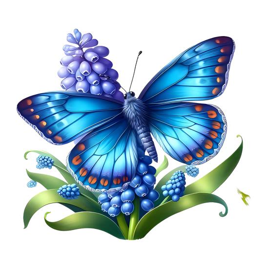 Watercolor Butterfly Pattern Window Adhesion Glass Decal Sticker Transparent Electrostatic Waterproof Scratch-Resistant Decorative
