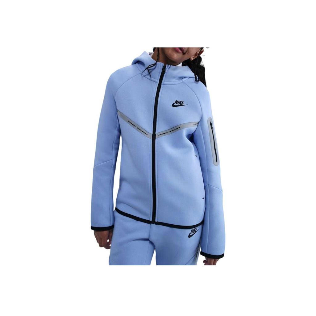 Nike Ropa Deportiva Tech con Capucha y Cremallera Comodidad Sudaderas para Niños IM9154-468
