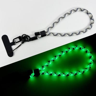 Correa de muñeca ajustable y luminosa para teléfono móvil: accesorio multifuncional y desmontable para exteriores