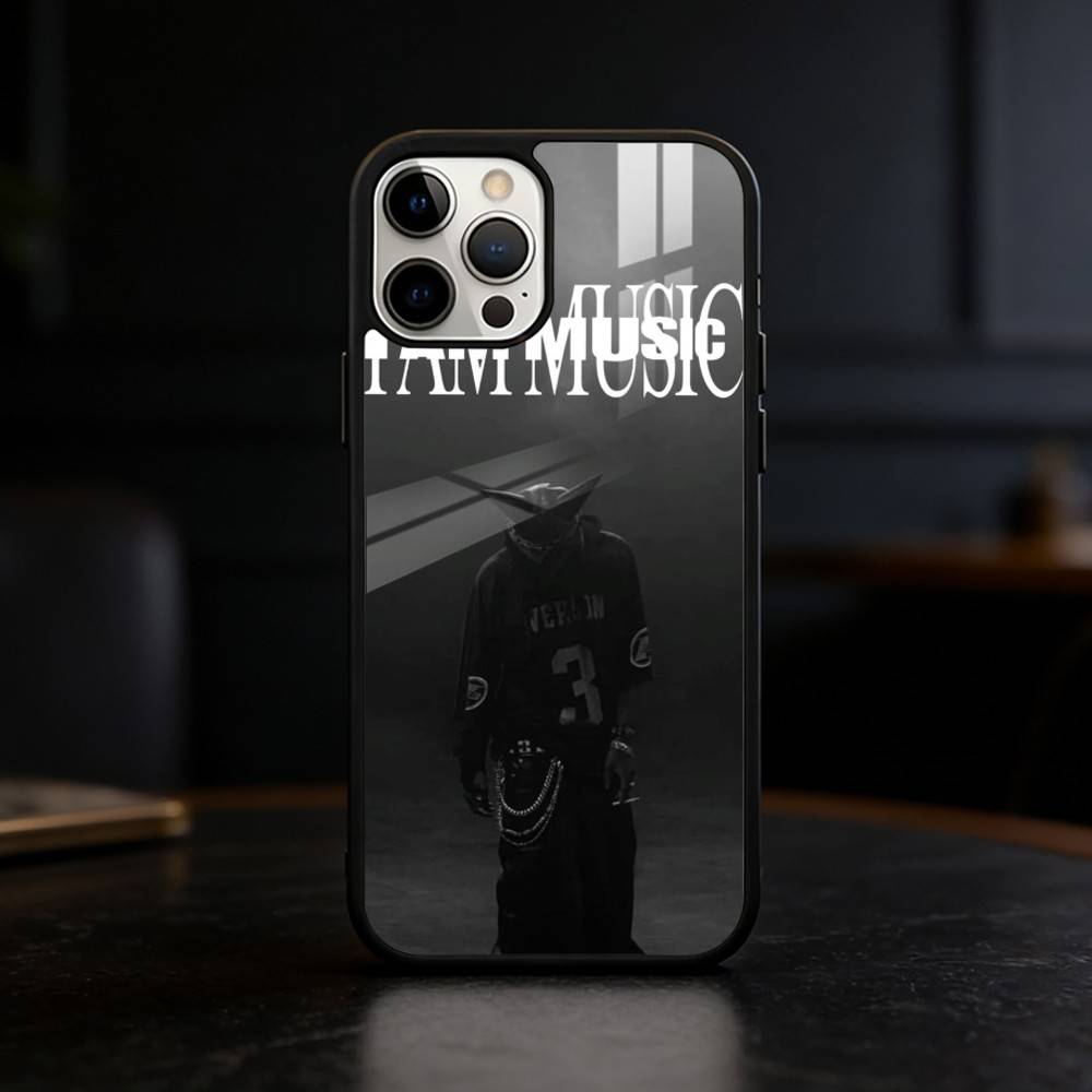 I AM MUSIC P-Playboi Carti Phone Case For iPhone 17,16,15,14,13,12,Plus,Pro,Max For Magnetic Wireless Charge