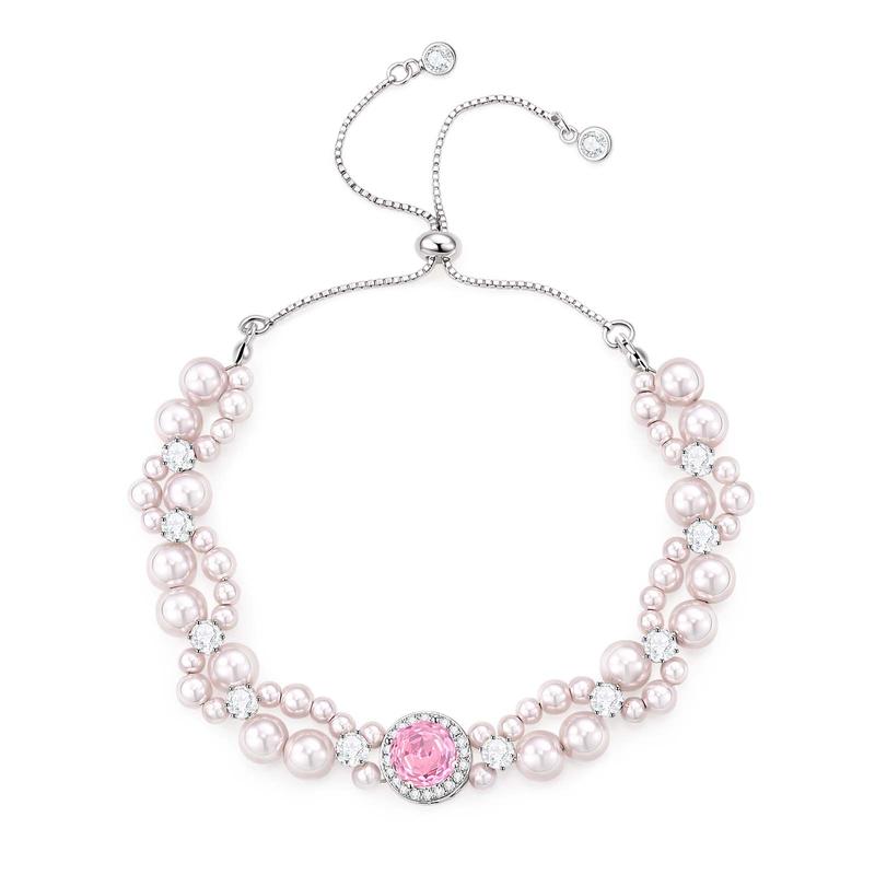 Barbie crystal bracelet French manta rose beaded chain, new Chinese design flower bracelet, exquisite student versatile good luck, alloy TX2604010