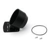 Black Gauge Pod Bracket 60mm Racing Gauge Pod Gauge Cap Car Meter Cap Dash Pod Mount Holder Plastic Gauge Pods