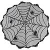 Black Lace Halloween Spiderweb Table Runner - European & American Style