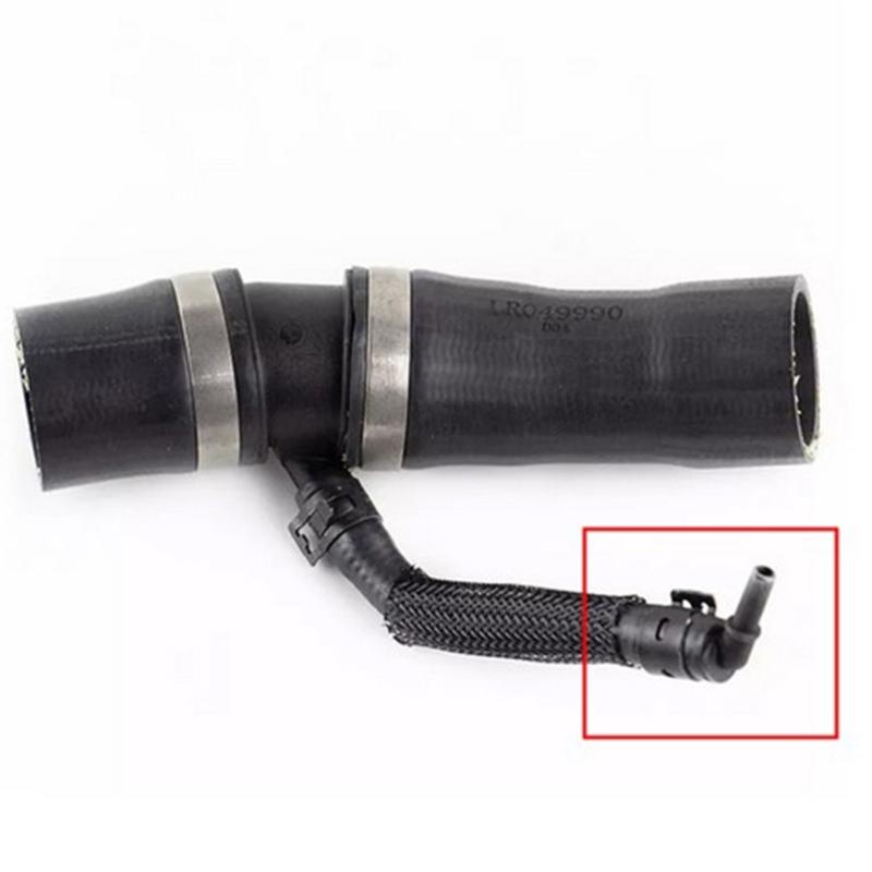 Radiator Water Hose Connector Kit Compatible For Velar 2017 LR049990 LR048474 C2Z28258 Thermostat Water Outlet Tube Hose