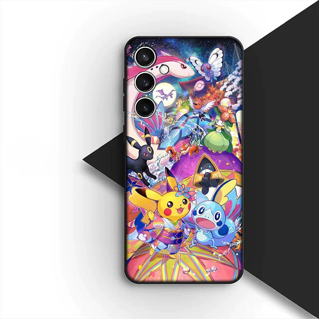 Cover for Motorola Moto G22 G23 G32 G53 G60 G13 G64 G20 G8 G9 Plus Power E13 E20 E32 Phone Case Lovely P-Pokemons P-Pikachus GO