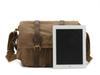 Men's Seven-Color Cotton Canvas Crossbody Bag - Student & Outdoor Casual Messenger Style