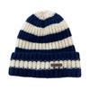 Stripe Winter Hats Thickened Knitted Hat Casual Beanie Caps  for Men Women