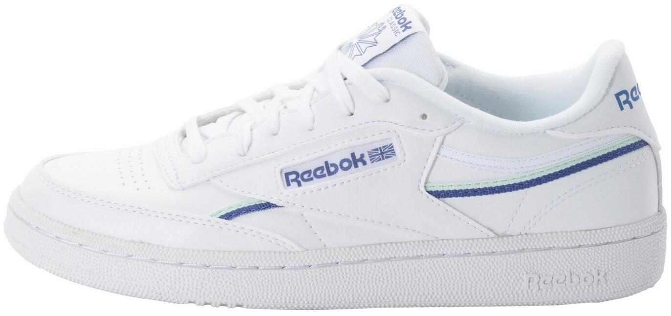 

Кроссовки Reebok Club C 85 Vegan Women белый/степной фиолетовый/аква пыль 37