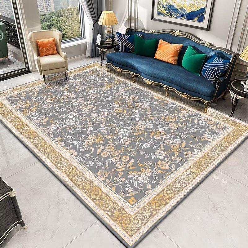 New Persian Ethnic Style Carpet for Living Room Decoration Home Retro Distressed Large Area Rugs Bedroom Boho Non-slip Floor Mat