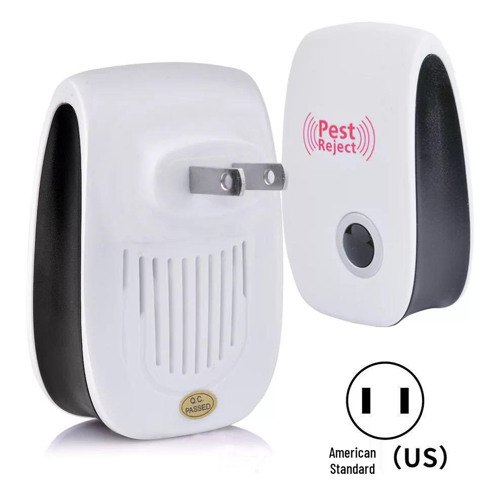 Ultrasonic Smart Mosquito & Pest Repeller: Silent, High Power, Variable Frequency for Insects, Cockroaches, and Mice.