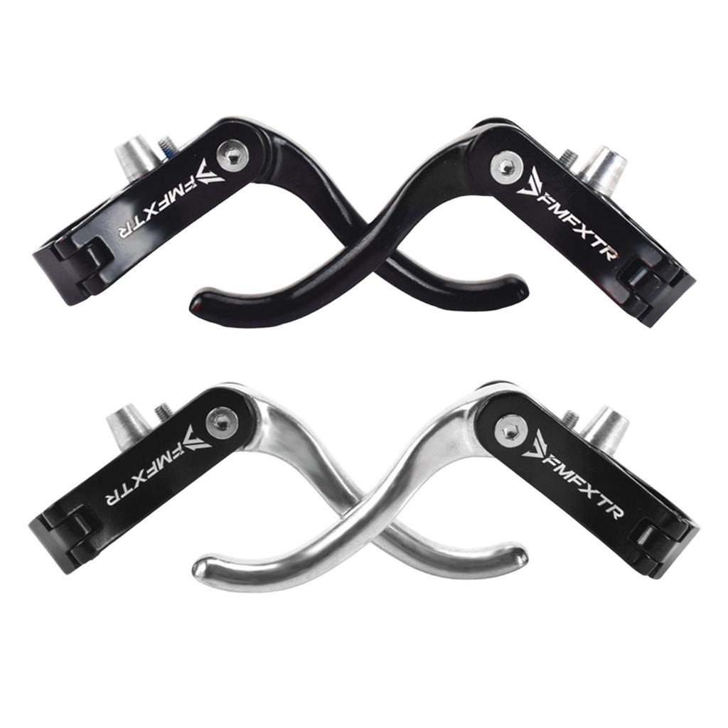 1 Pair Bike Brake Lever Universal Practical Replacement Spare Parts Sturdy Durability Premium Professional 22.2mm Aluminum Alloy