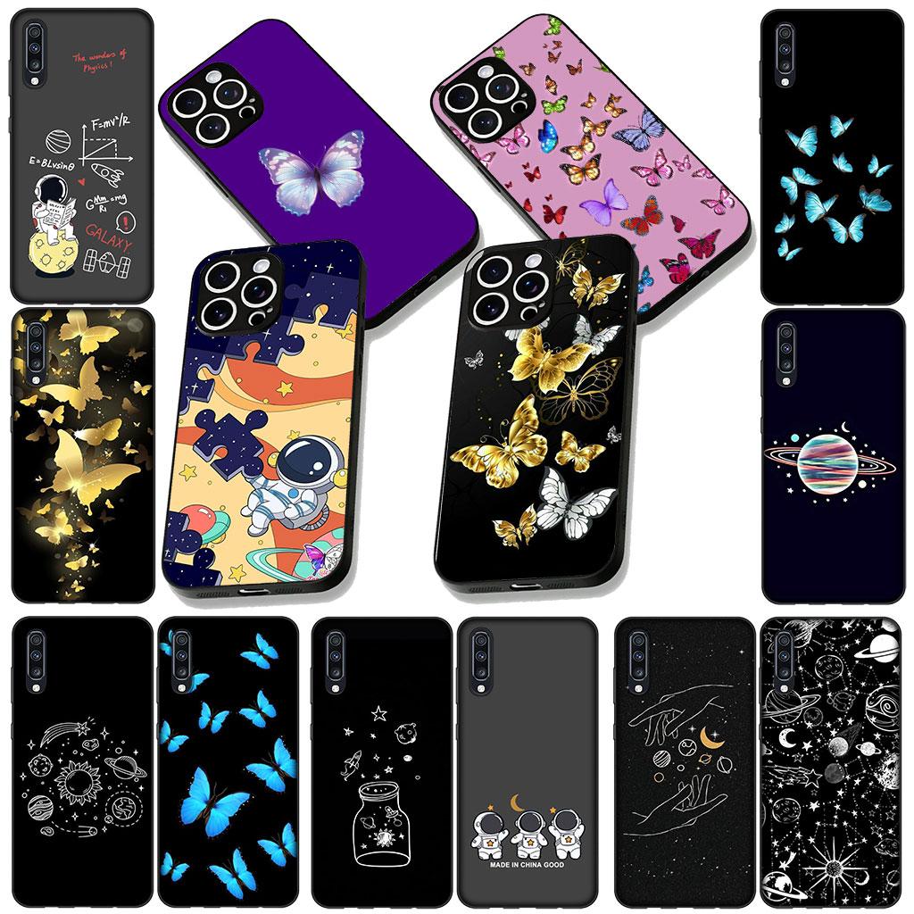 Cover for Motorola Moto E13 E20 E32 E22 G22 G23 G32 G60 G72 G7 G8 G82 G9 Plus Power Case Astronaut Universe Stars Butterfly Sky