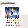 Christmas Advent Dice Calendar 24-Day Table Game Supplies Count Down To Christmas Dice Theme Calendar For Family Men Teens