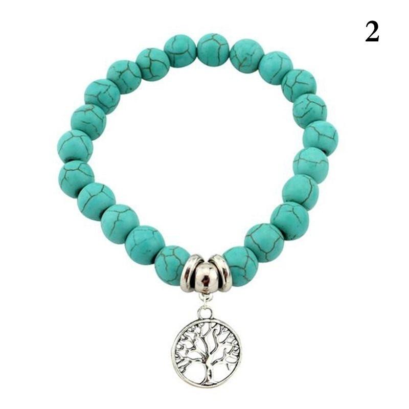 1Pcs Bohemian Turquoise Bracelets & Bangles Pendants Bracelets Women Dress Jewelry