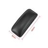 1x Black Car Interior Leg Cushion Pads Leather Protector Mat Cover Accessories