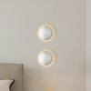 Aplice de perete cu pietricele în stil modern, simplu, romantic, decorare nordică a locuinței, coridor, balcon, noptieră, lampă de perete cu LED-uri reglabile