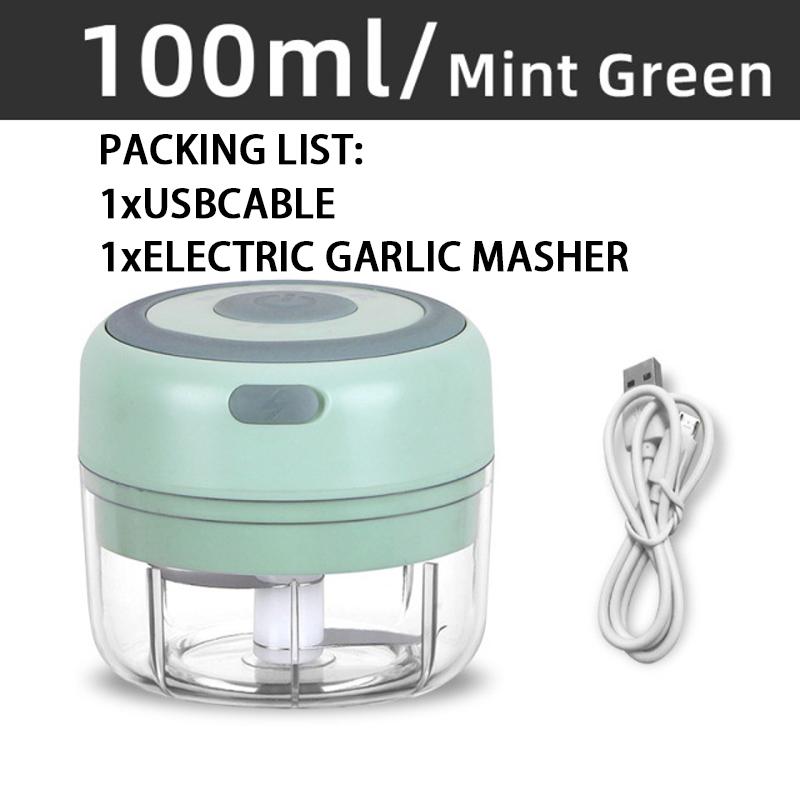 

Электрический мини-измельчитель овощей, кухонный комбайн, мясорубка для чеснока, измельчитель лука, орехов, имбиря, овощей, перца, специй, мяса, детского питания