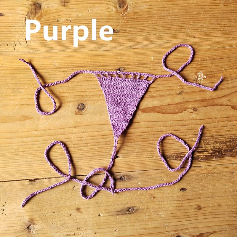 Handmade Romantic Crochet Micro Bikini Swimsuit
