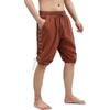 Men's Pirate Shorts Mens Knickers Colonial Pants Renaissances Costume Vikinges Shorts Medieval Costume
