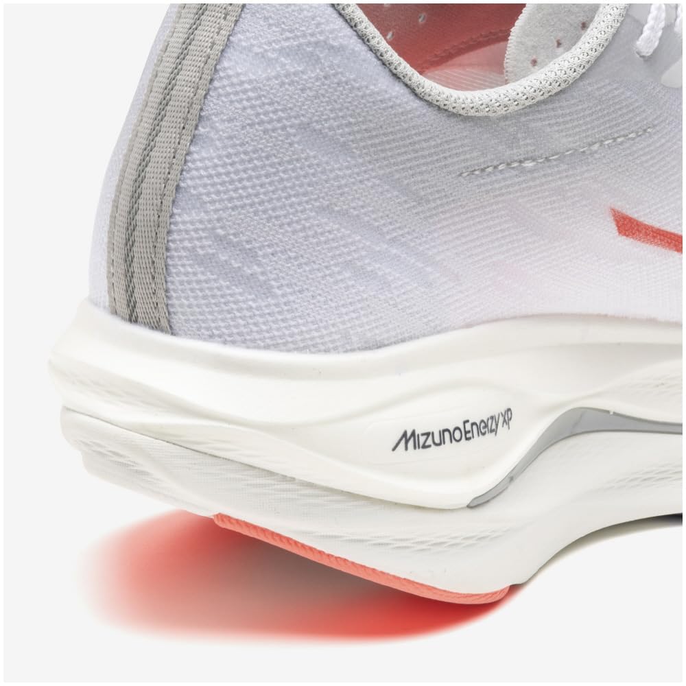 Mizuno Wave Rebellion Flash 3 Running Size 2E Shoes, Women's, White/Pink/Silver, 24.5 cm,