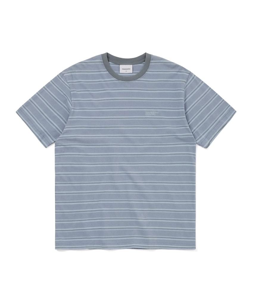 This Is Never That Washed Striped Tee Blue