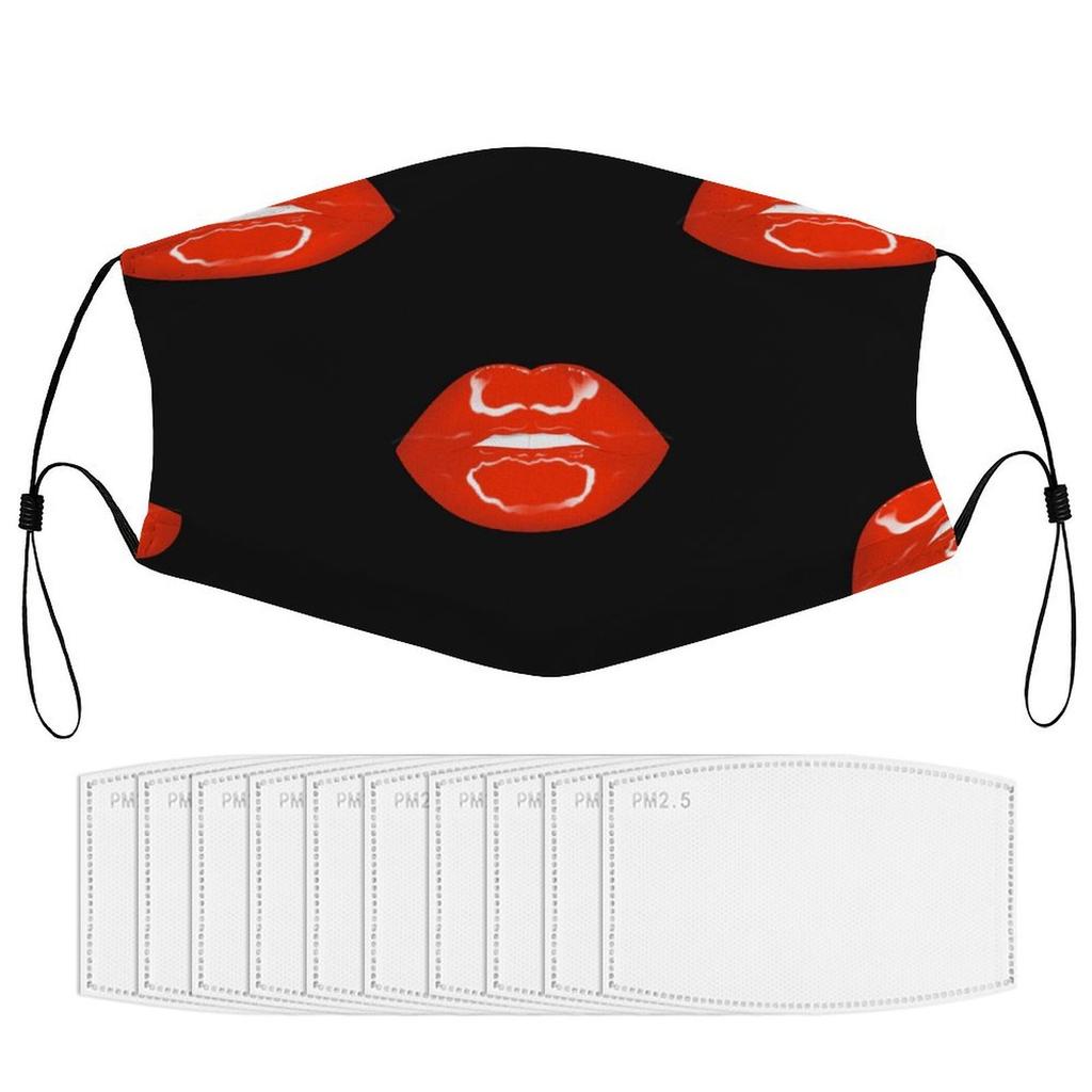 1Pack Breathable Dustproof Mask With Elastic Nylon Fabric And 5/10/15 Filter Options For Daily Protective Use And Comfortable Fit