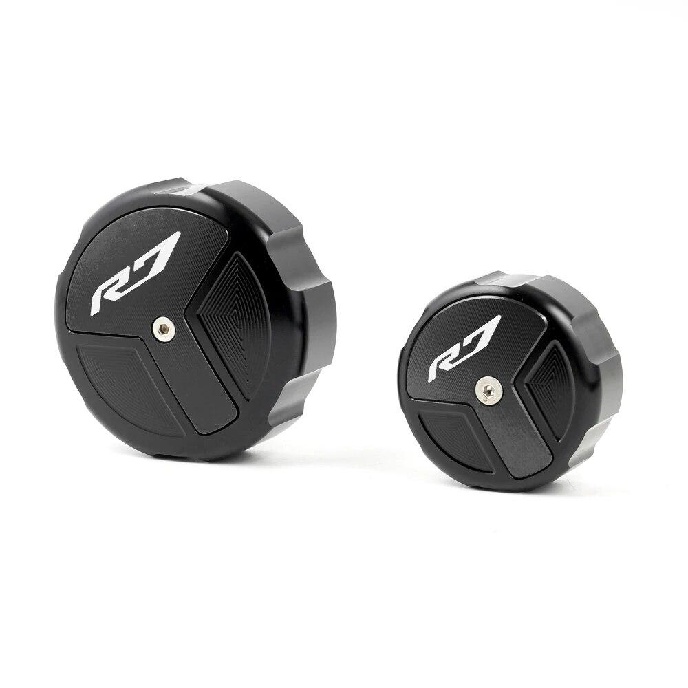 Motorcycle Accessories CNC Brake Fluid Reservoir Cap Cylinder Cover For YAMAHA YZFR7 YZF-R7 YZF R7 -2022