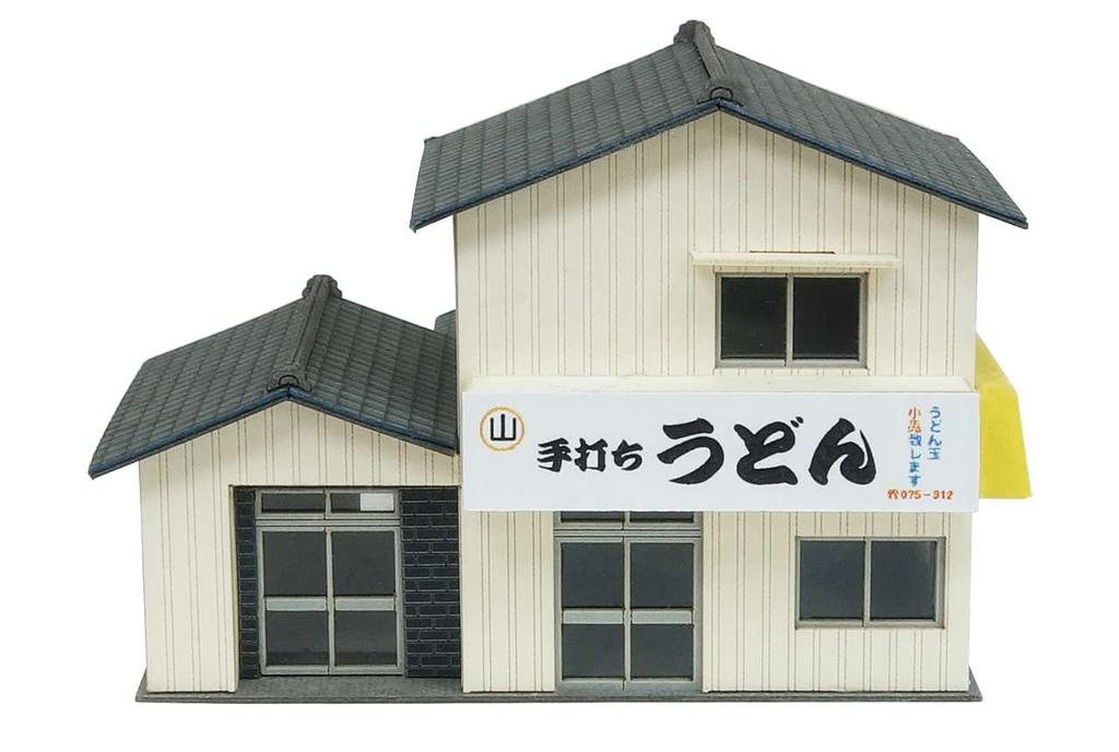 Sankei Nostalgic Diorama Series 1/150 Udon Shop Paper Craft MP03-112