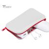 Detachable Wrist Strap Cosmetic Pouch Bag Zipper Closure Portable Silicone Makeup Storage Stain-resistant Case with for Home Travel Stain-proof