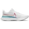 Nike React Infinity Run Flyknit 2 White Glacier Ice Men Sneakers Photon-Dust Chile-Red CT2357-102