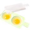 2 Slots Creative Microwave Oven Moisture Egg Steamer Poacher Cooker Kitchen Tool