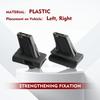 Front LH&RH Bumper Cover Fasteners Fit for    Nissan Sentra NEW