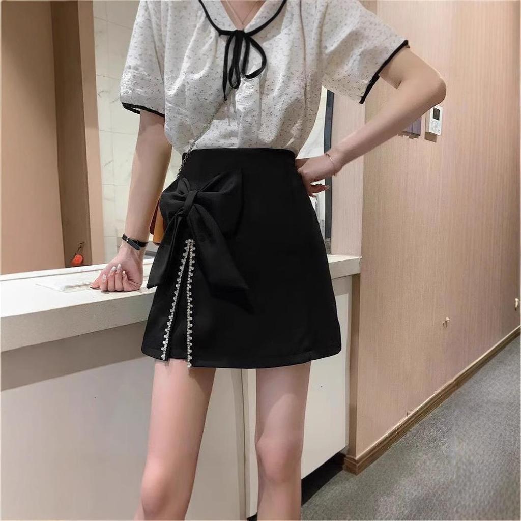 2025 Women's High Waist Slim A-Line Skirt - New Spring/Summer Design