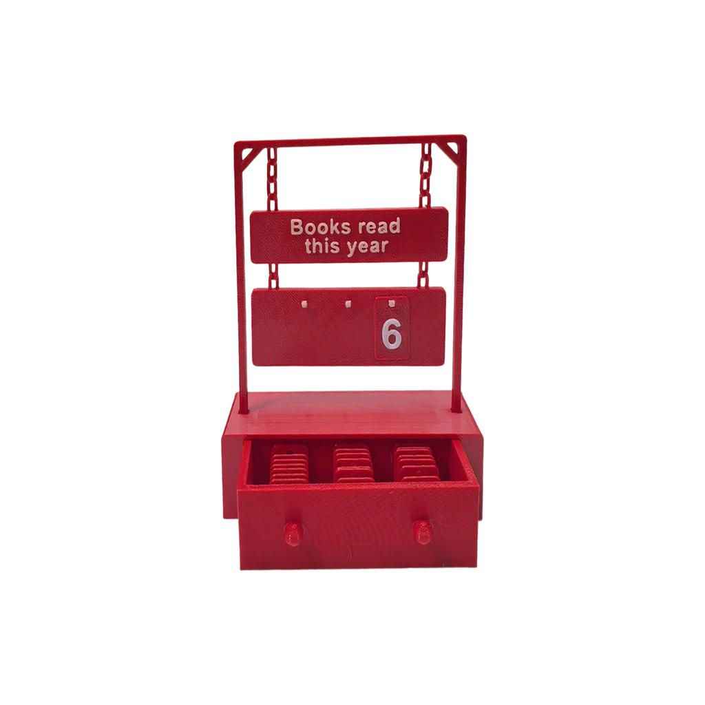 Bookshelf Decoration Reading Counter Library Reading Aid, Gift For Writers And Book Lovers