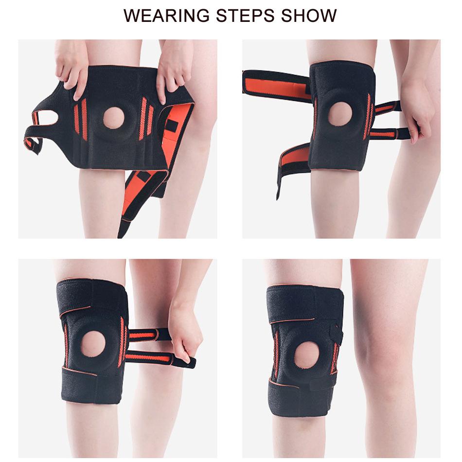 Pressurized Sports Kneepad Men Women Knee Pad for Pain Support Gym Fitness Yoga Basketball Volleyball Brace Protector