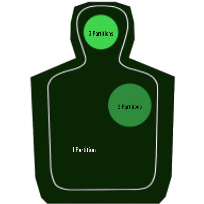 Shuangan Half-Body Shooting Target Paper