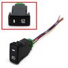 Toyota Lexus Fog Light Switch, 3-Pack with 4 Wires