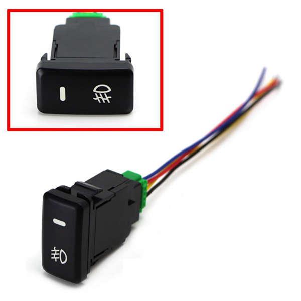 Toyota Lexus Fog Light Switch, 3-Pack with 4 Wires