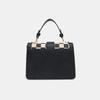 Retro Checkerboard Diagonal Span Bag Women'S Classic Multi-Functional Small Bag Pu Leather Shoulder Bag Women