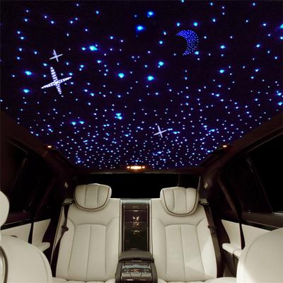 16W Decken Rgb LED Lichtset App Musik Smart Steuerung Für Auto 300 Stück Glasfaser