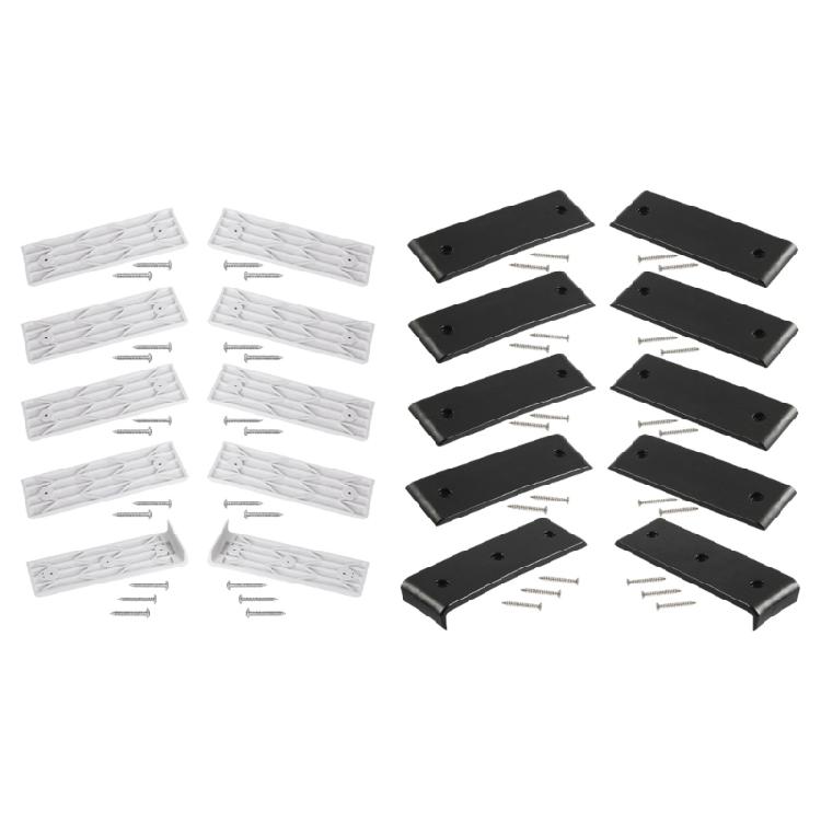 Marine Trailer Glides Pads Quick Installation & Stable Performances Boat Towing Rubber Boat Sliders Pad Set for Boats