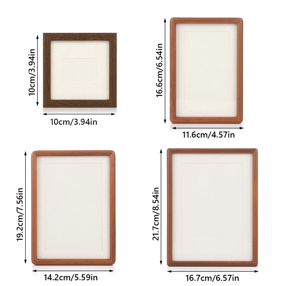 Simple Mortise Tenon Photo Frame Simulation Wood Picture Frame New Display Photo Frame
