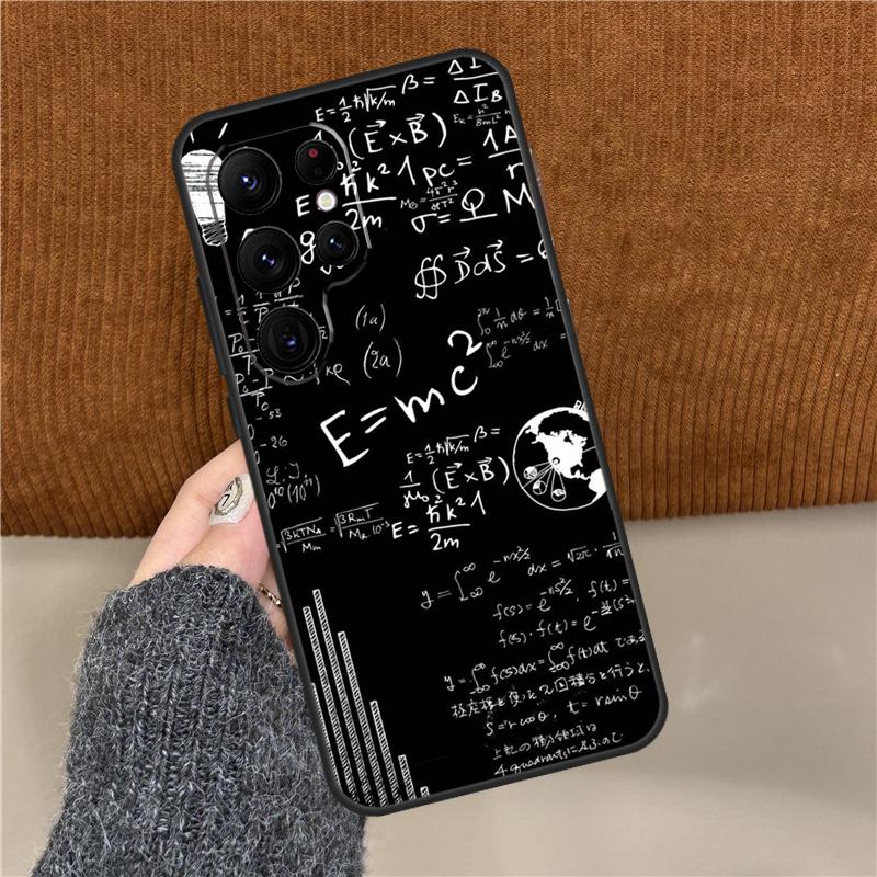 Physics Math Formula Equation Case For Samsung Galaxy S22 S23 Ultra Note 20 S8 S9 S10 Note 10 Plus S21 FE S20 FE Coque