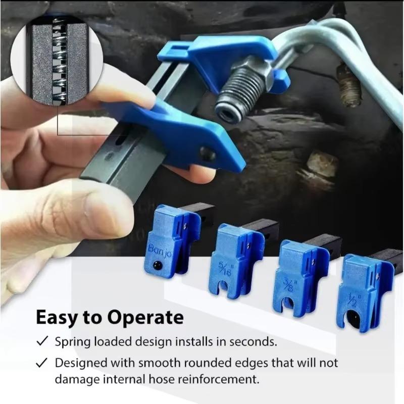 Car Brake Oil Brake Clamp Pipe Plug Tool To Prevent Oil Spills Leak Proof Brake Lines Stoppers Automotive Brake Lines Plug