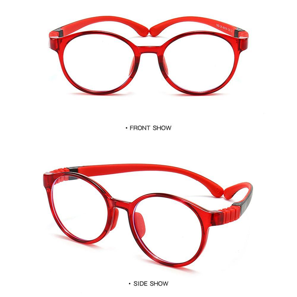 Children Boys Girls Eye Protection Online Classes Ultra Light Frame Comfortable Eyeglasses Anti-blue Light  Glasses