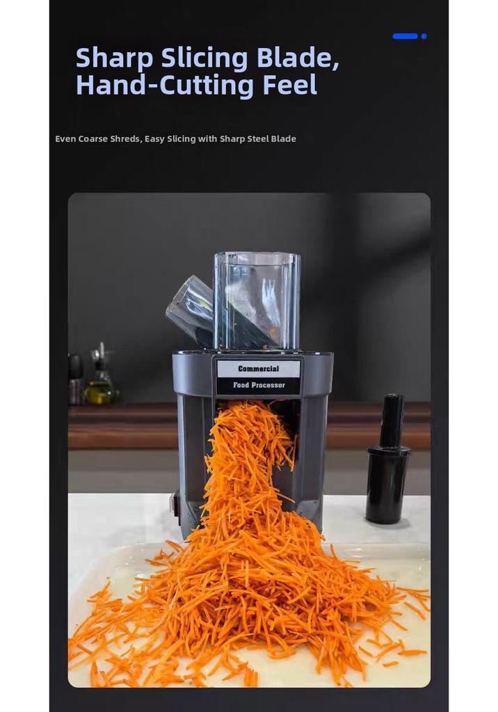 Multi-functional Electric Vegetable & Fruit Dicer and Slicer